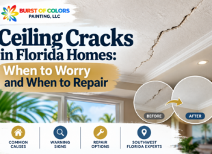 ceiling crack repair Sarasota FL