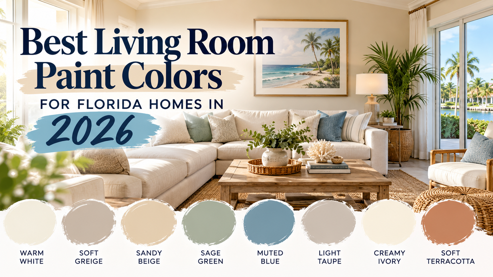 Florida living room paint colors